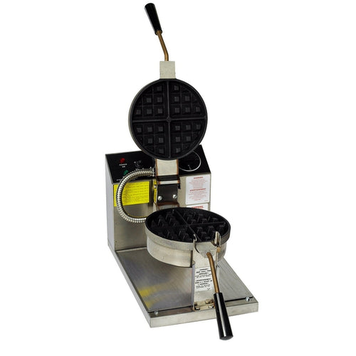 Gold Medal Round Belgian Waffle Baker with Non-stick Coating-Gold Medal-Zen Concessions